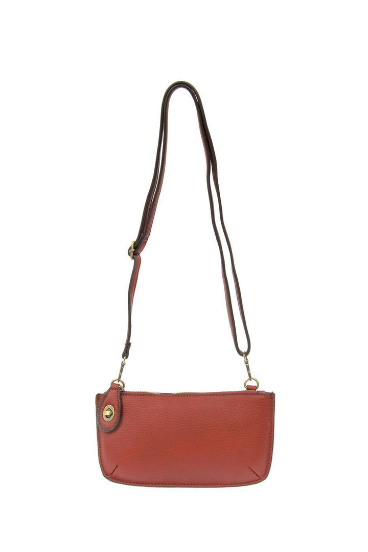 Mini Crossbody Wristlet Clutch - New Garnet