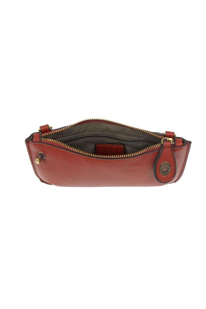Mini Crossbody Wristlet Clutch - New Garnet