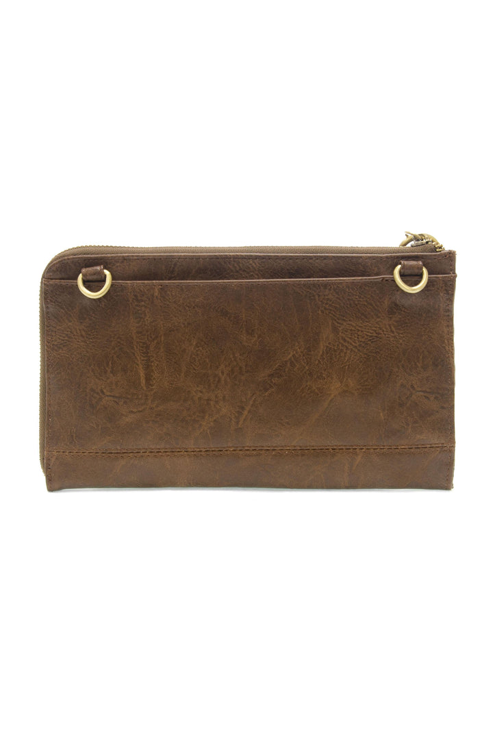 Karina Convertible Wristlet &amp; Wallet - Dark Walnut