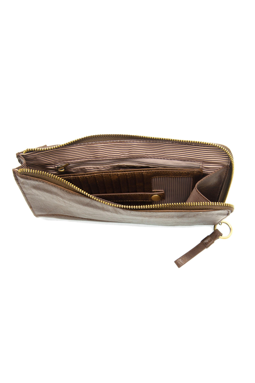 Karina Convertible Wristlet &amp; Wallet - Dark Walnut