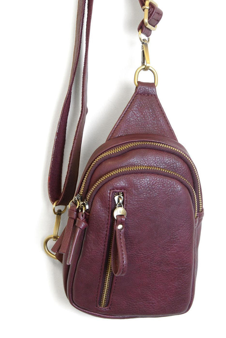 Skyler Sling Bag - Blackberry