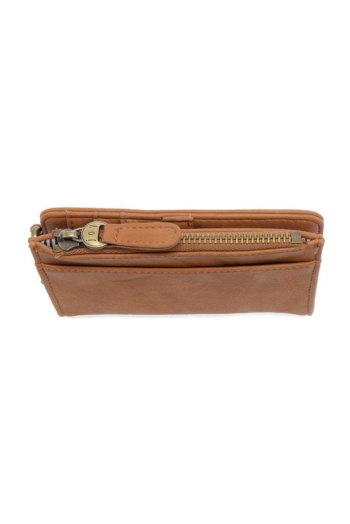 Bobbie Bifold Wallet with Carabiner - Tawny