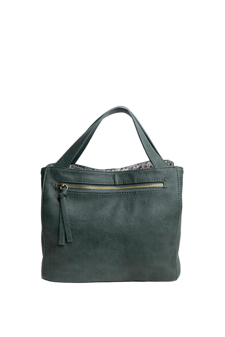 Brandi Convertible Crossbody Handbag - Deep Teal