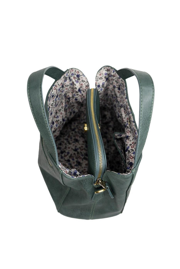 Brandi Convertible Crossbody Handbag - Deep Teal