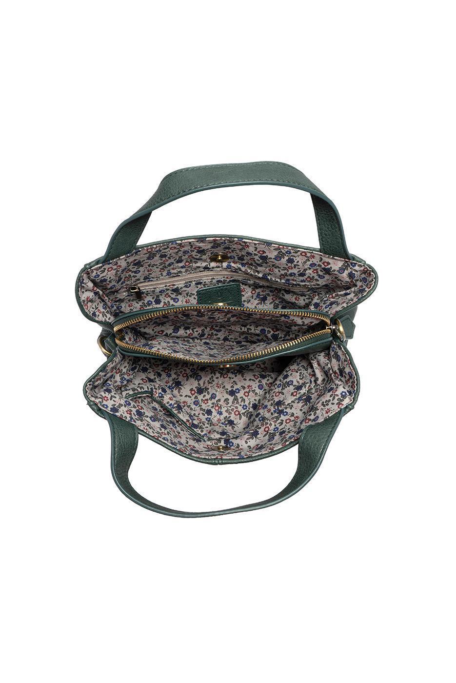 Brandi Convertible Crossbody Handbag - Deep Teal