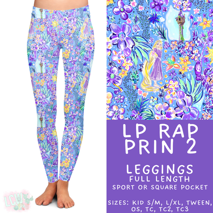 Batch #426 - LP Collection - Closes 10/8 - ETA late Nov - LP Rap Prin 2 Full Length Leggings