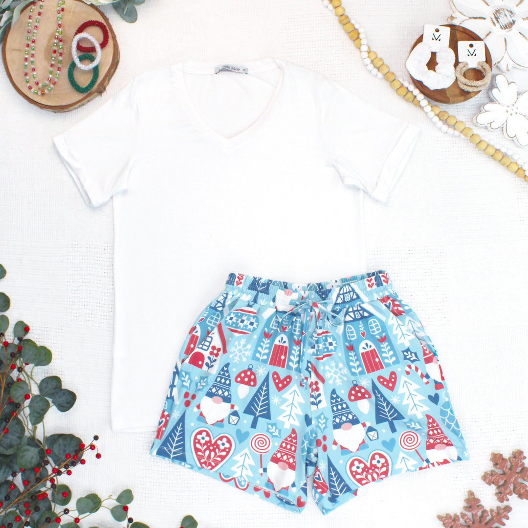 IN STOCK Jamie Lounge Shorts - Winter Gnome
