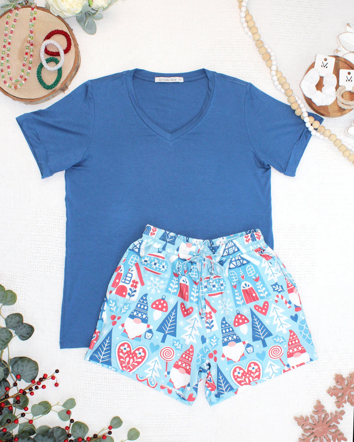 IN STOCK Jamie Lounge Shorts - Winter Gnome