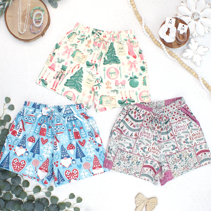 IN STOCK Jamie Lounge Shorts - Winter Gnome