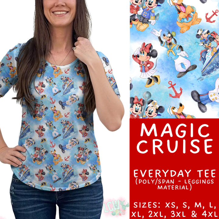 Batch #443 - September Request Run - Closes 11/6 - ETA mid/late Dec - Magic Cruise Everyday Tee