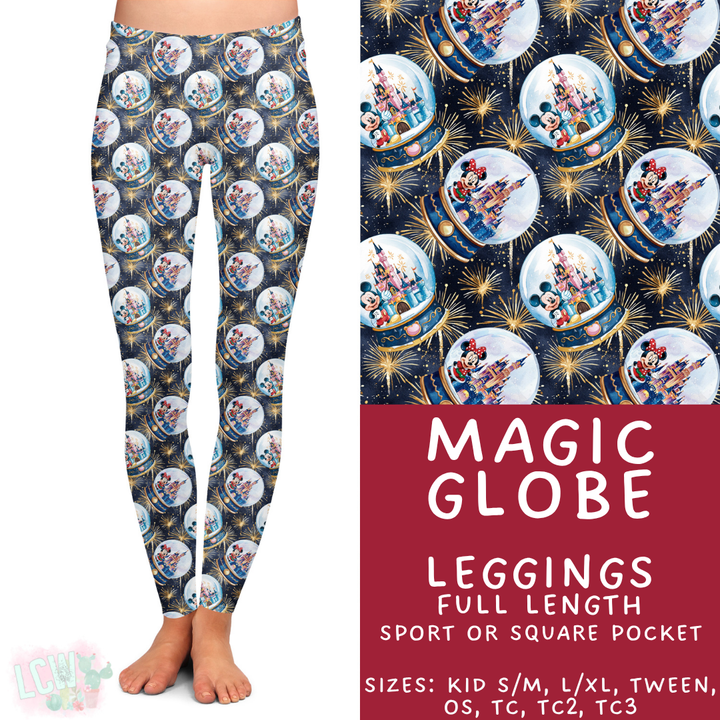 Batch #432 - Winter Globes - Closes 10/17 - ETA early December - Magic Globe Full Length Leggings