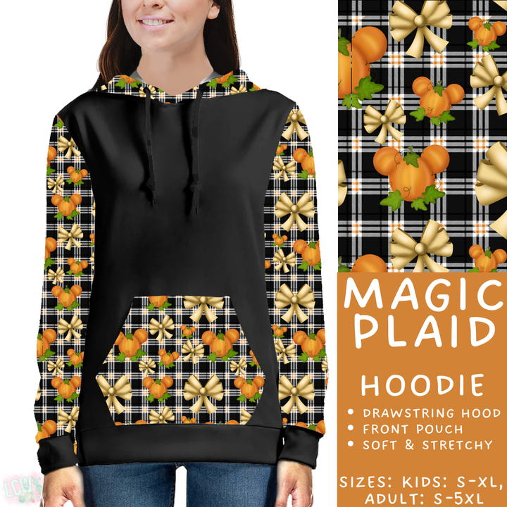 Batch #404 - Magical Fall 2 - Closes 8/29 - ETA mid/late October - Magic Plaid Hoodie