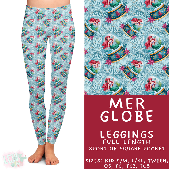 Batch #432 - Winter Globes - Closes 10/17 - ETA early December - Mer Globe Full Length Leggings