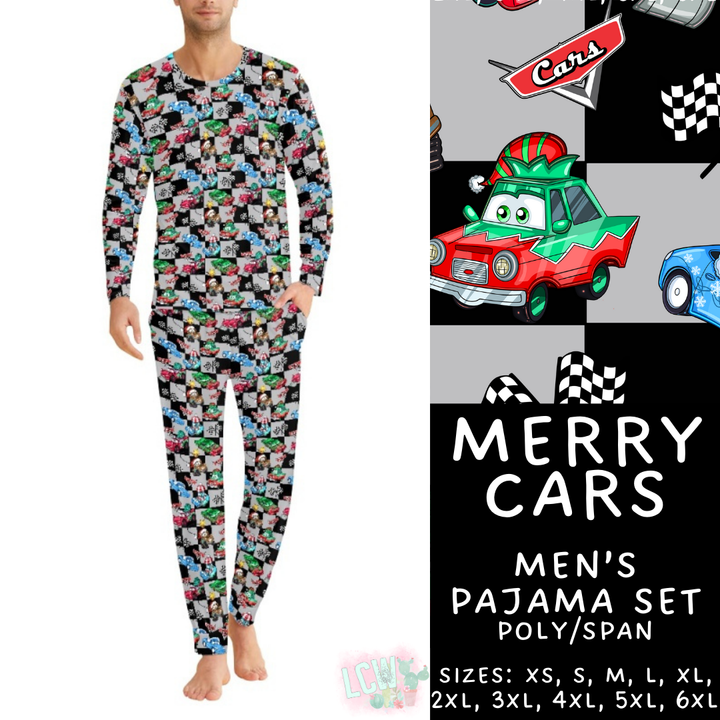 Batch #412 - Christmas Family Pajamas 2 - Closes 9/12 - ETA late October - Merry Xmas Men's Pajama Set