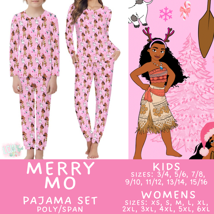 Batch #430 - Magical Christmas Family Pajamas - Closes 10/15 - ETA late Nov - Merry Mo Women's & Kid's Pajama Set