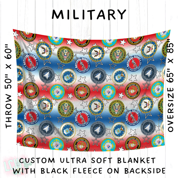 Batch #414 - Military 2 Collection - Closes 9/17 - ETA early Nov - Military Blanket