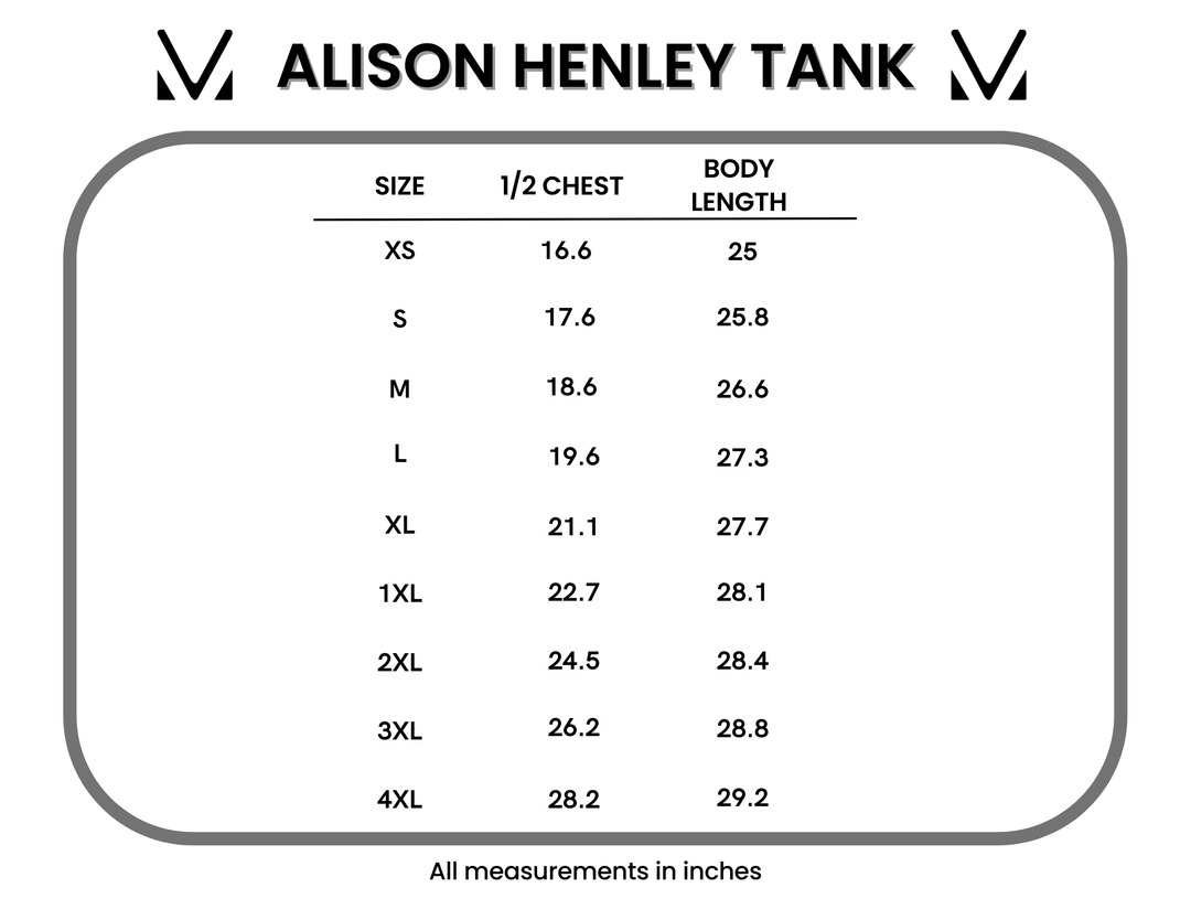 IN STOCK Alison Henley Tank - Yellow