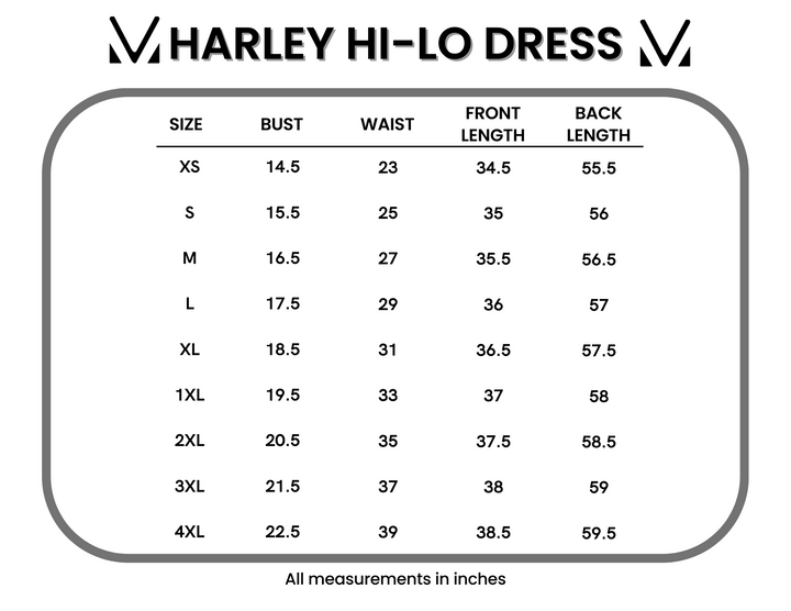 IN STOCK Harley High-Lo Dress - Navy and Teal Floral