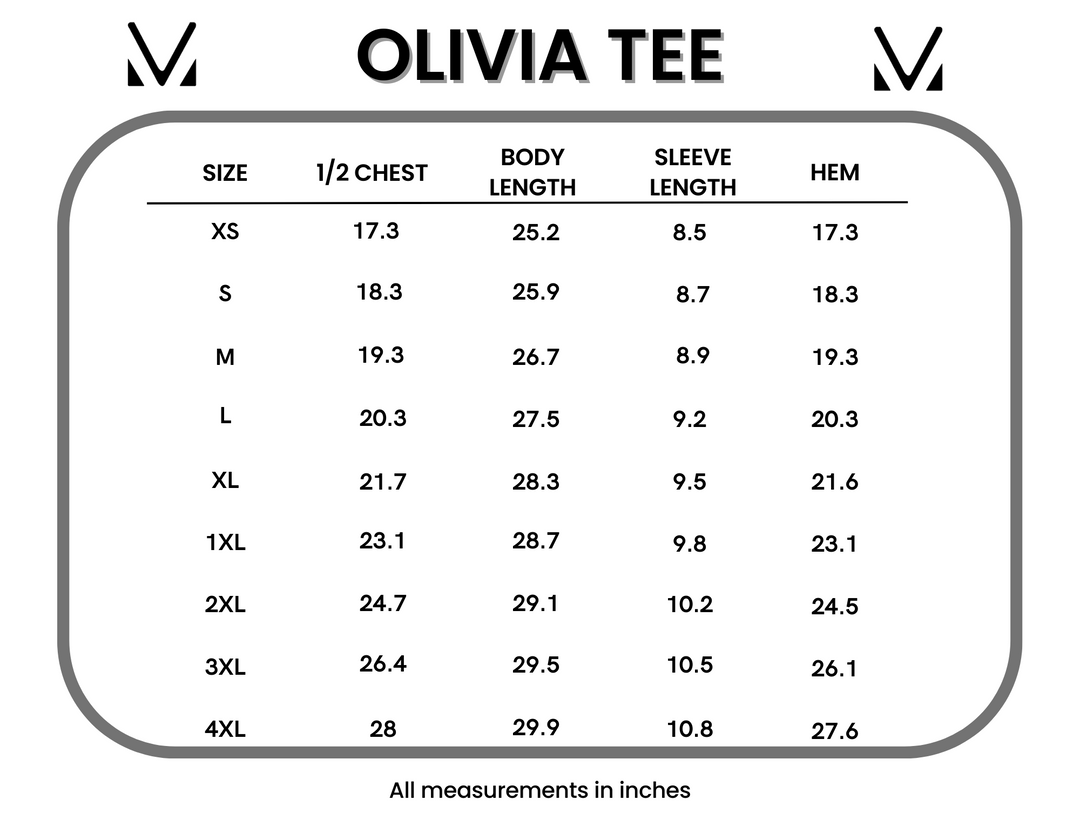 IN STOCK Olivia Tee - Black | Women's Short Sleeve