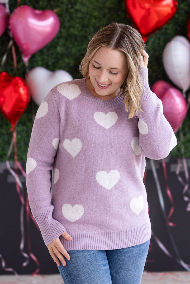 IN STOCK Endless Love Sweater - Lavender