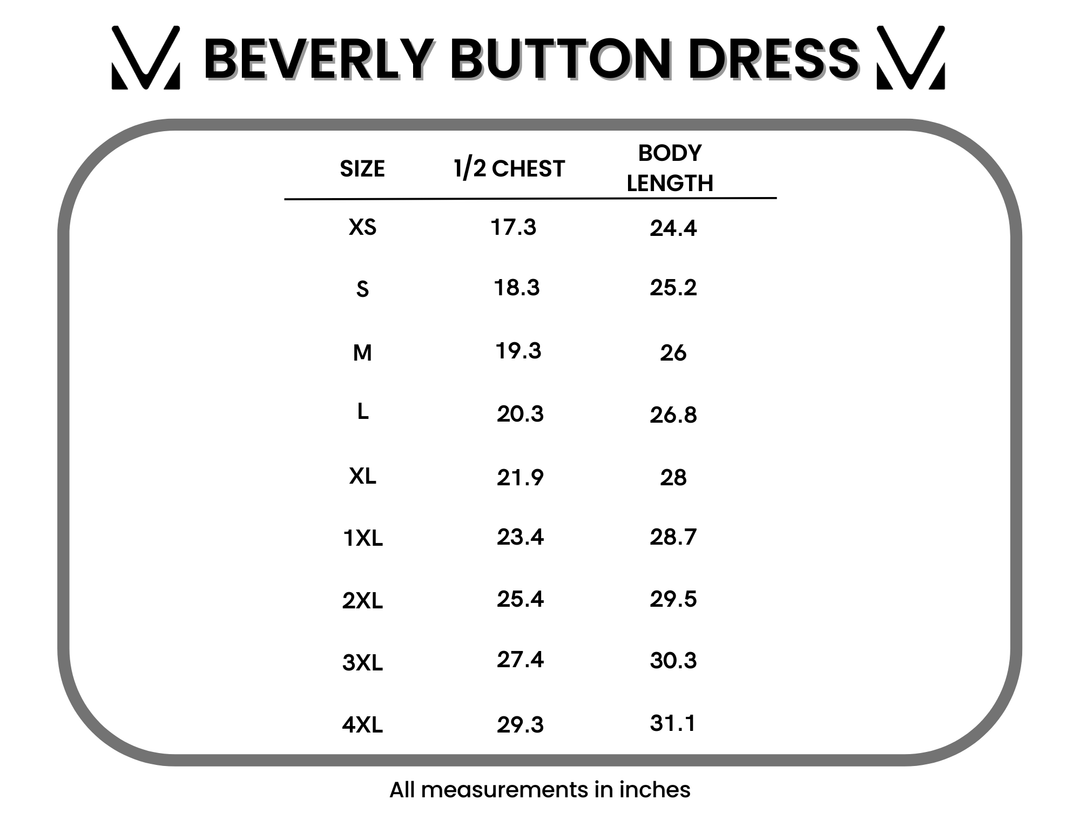 IN STOCK Beverly Button Dress - Nautical Navy