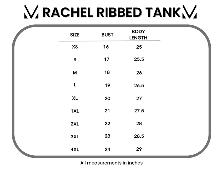 IN STOCK Rachel Ribbed Tank -  Lavender