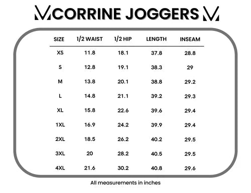 IN STOCK Corrine Joggers - Denim