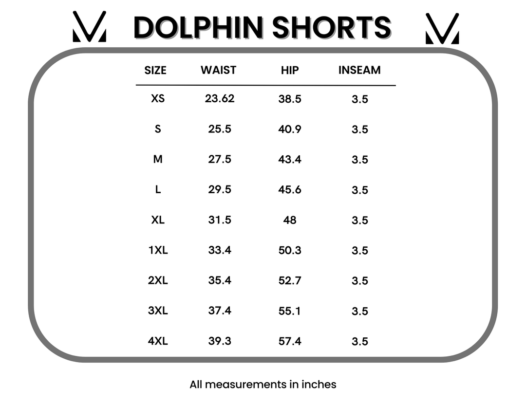IN STOCK Dolphin Shorts - Tropical Leaf