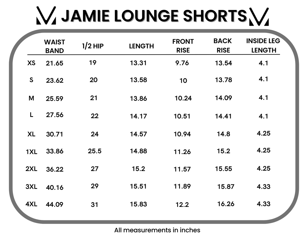 IN STOCK Jamie Lounge Shorts - Winter Gnome