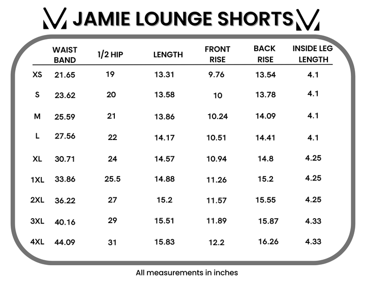 IN STOCK Jamie Lounge Shorts - Winter Gnome