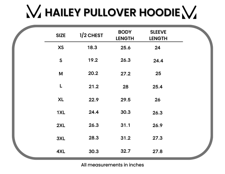 IN STOCK Hailey Pullover Hoodie - American Stars and Stripes