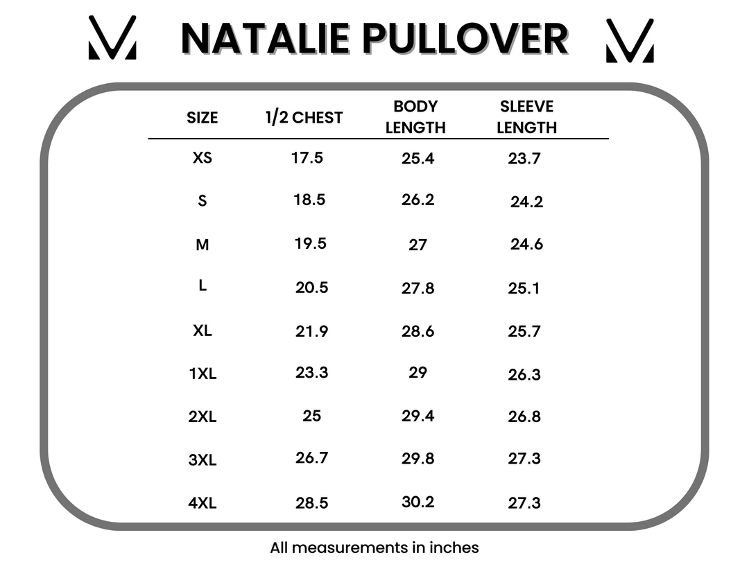 IN STOCK Natalie Pullover - Pink Pine Noel and Evergreen