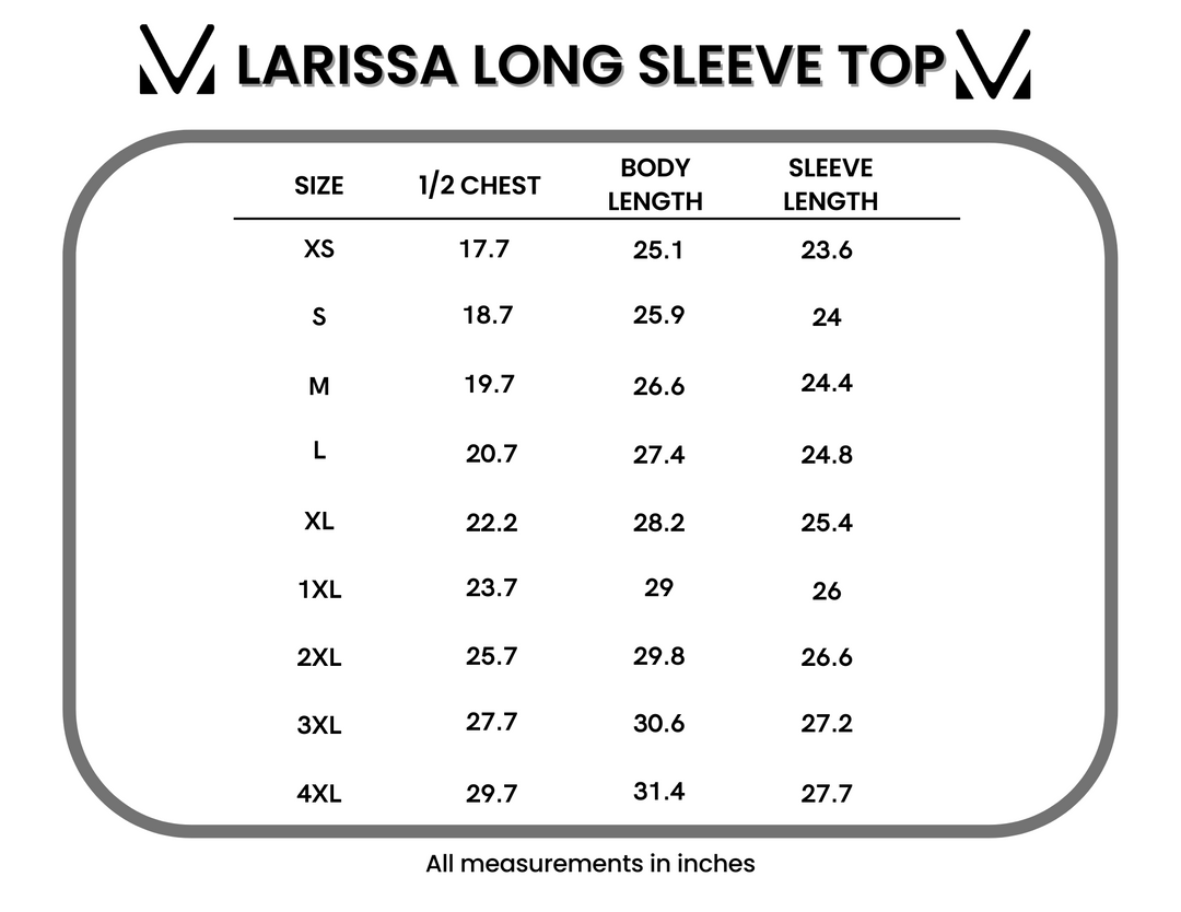 IN STOCK Larissa Long Sleeve - Autumn Watercolor