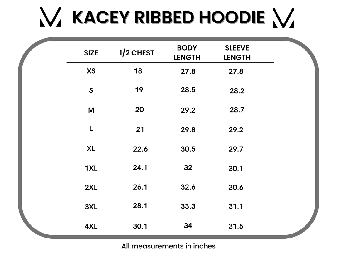 IN STOCK Kacey Ribbed Hoodie - Mocha