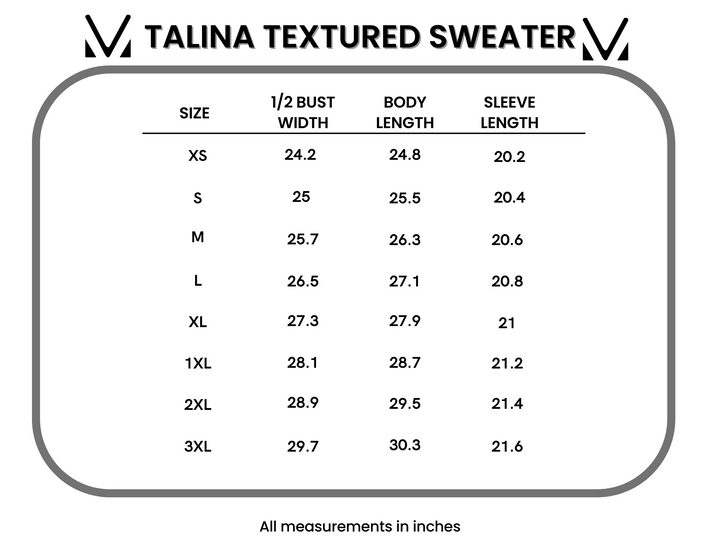 IN STOCK Talina Textured Sweater - Forest Green