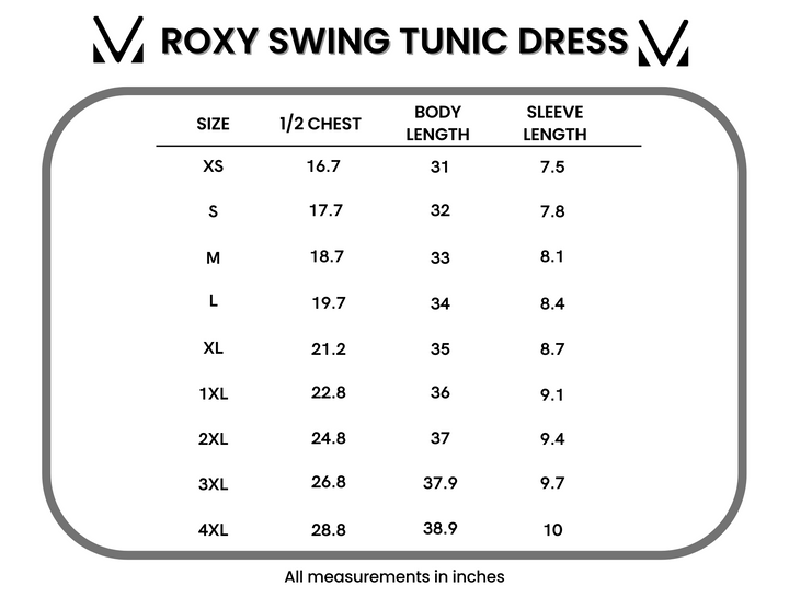 IN STOCK Roxy Swing Tunic Dress - Red FINAL SALE