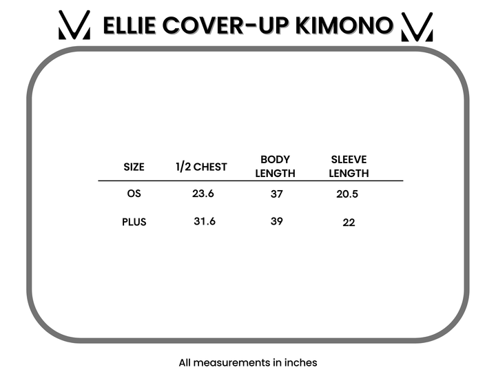 IN STOCK Ellie Cover-Up Kimono - Sunkissed Coral