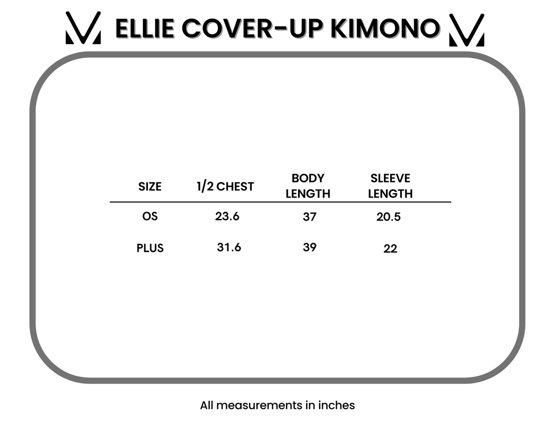 IN STOCK Ellie Cover-Up Kimono - Red FINAL SALE