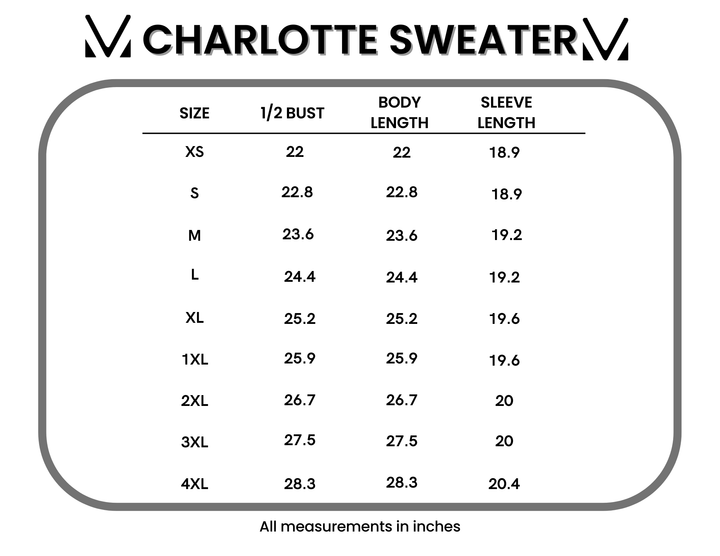 IN STOCK Charlotte Sweater - Orange and Ivory