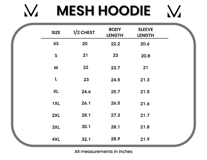 IN STOCK American Stars Mesh Hoodie FINAL SALE