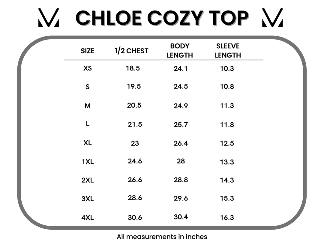 IN STOCK Chloe Cozy Top - Blushwood Floral