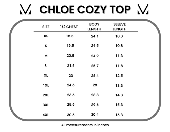 IN STOCK Chloe Cozy Top - Blushwood Floral