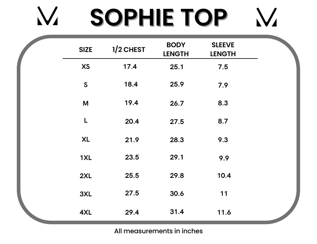 IN STOCK Sophie Top - Blushwood Floral