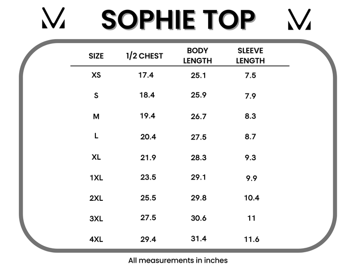 IN STOCK Sophie Top - Blushwood Floral