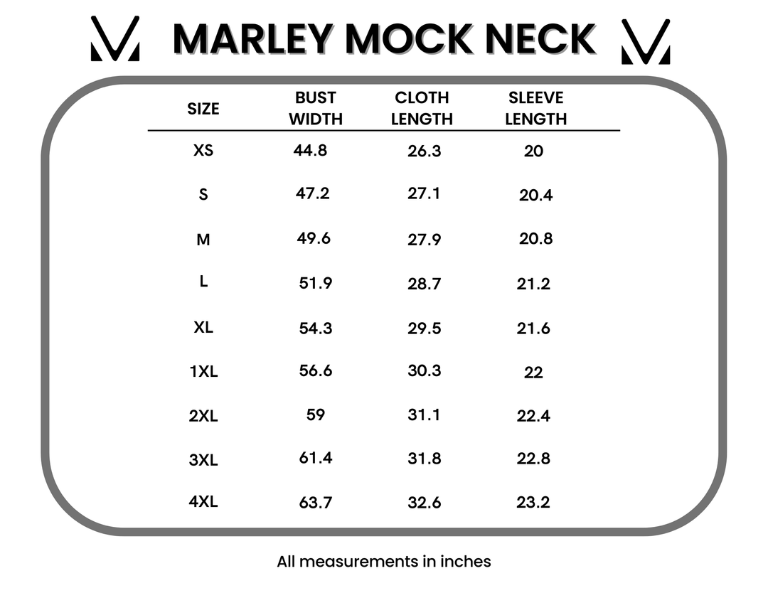 IN STOCK Marley Mock Neck Sweatshirt - Purple