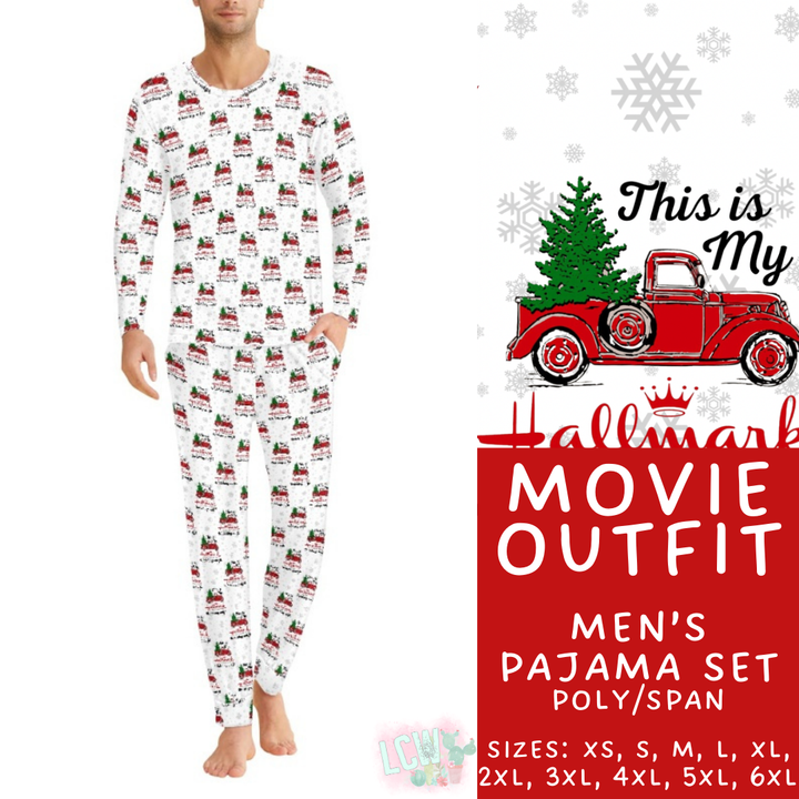 Batch #412 - Christmas Family Pajamas 2 - Closes 9/12 - ETA late October - Movie Outfit Men's Pajama Set