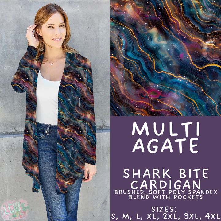 Batch #448 - Agate Collection - Closes 11/17 - ETA early Jan - Multi Agate Cardigan