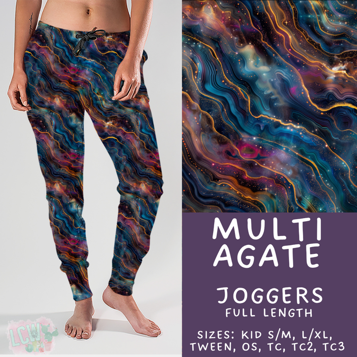 Batch #448 - Agate Collection - Closes 11/17 - ETA early Jan - Multi Agate Joggers