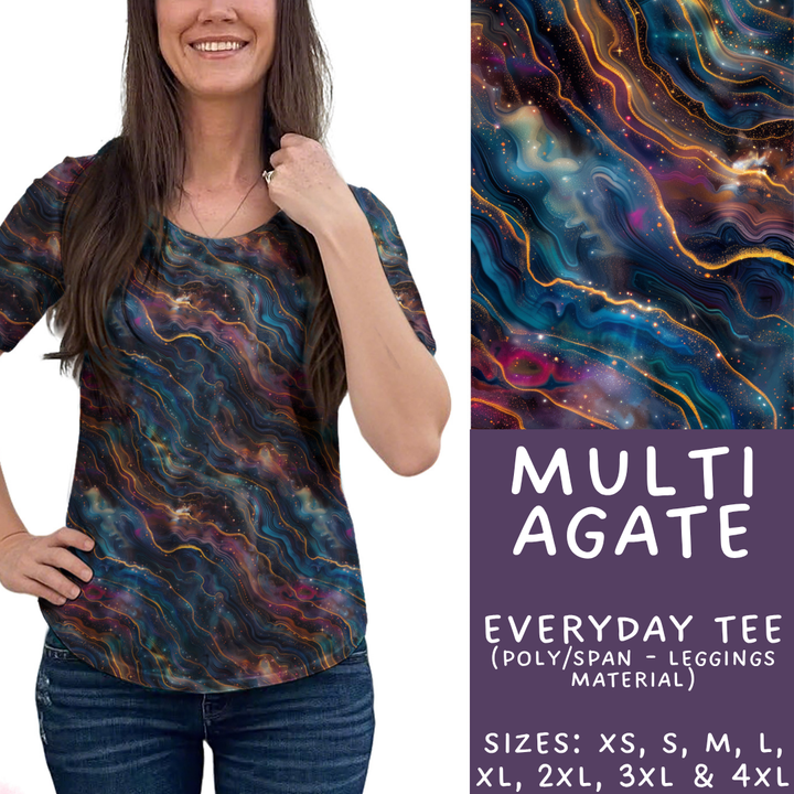 Batch #448 - Agate Collection - Closes 11/17 - ETA early Jan - Multi Agate Everyday Tee