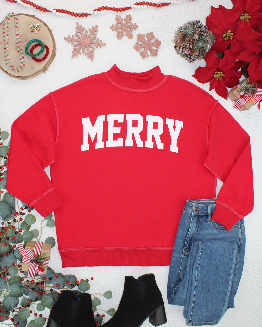 IN STOCK Piper Reversible Sweatshirt - MERRY